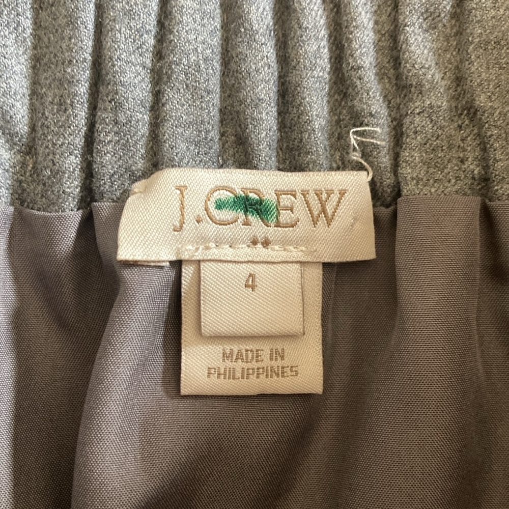 J. Crew Wool Paperbag Sidewalk Skirt - Picture 5 of 7